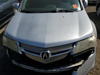 2007 Acura MDX Tech Pkg with VIN 2HNYD283X7H508526, listed as a Copart auction lot 53611205 with 0 mi miles and Salvage Title. Bid and sale history available at carsss.com. Image 12.