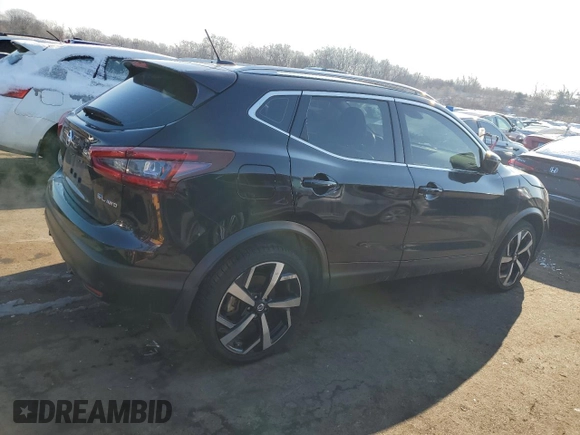 2021 Nissan Rogue Sport SL with VIN JN1BJ1CW3MW447147, listed as a Copart auction lot 41832835 with 42,185 mi miles and Salvage Title. Bid and sale history available at carsss.com. Image 3.