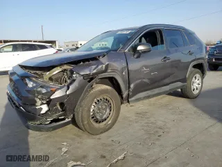 2019 Toyota RAV4 LE with VIN 2T3H1RFV3KW044273, listed as a Copart auction lot 49801745 with 104,512 mi miles and Salvage Title. Bid and sale history available at carsss.com. Image 1.