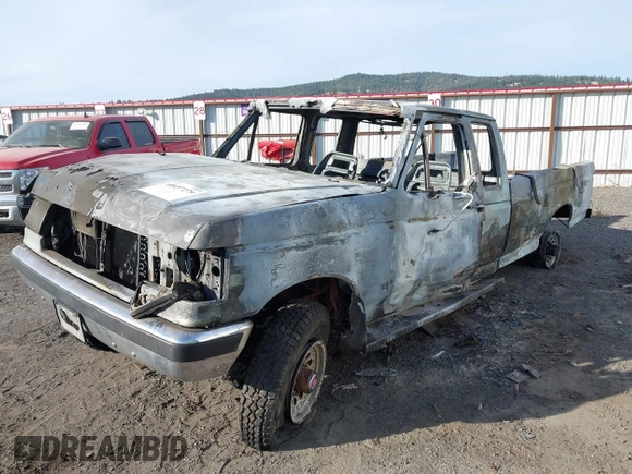 1991 Ford F-250 HD with VIN 1FTHX26G6MKA12226, listed as a IAAI auction lot 40497279 with Not Provided miles. Bid and sale history available at carsss.com. Image 2.