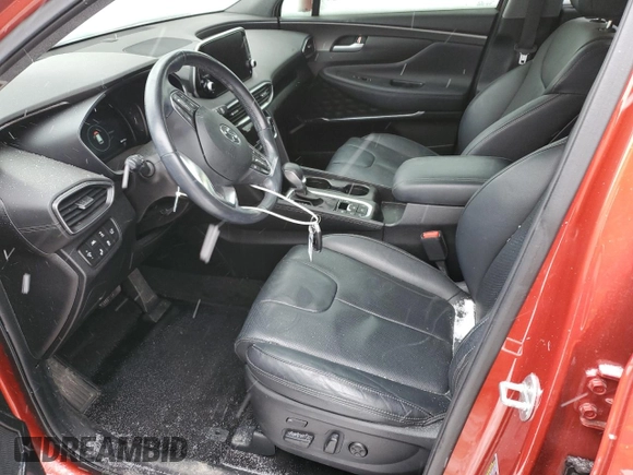 2019 Hyundai Santa Fe Limited with VIN 5NMS5CADXKH066099, listed as a Copart auction lot 43580965 with 80,414 mi miles and Salvage Title. Bid and sale history available at carsss.com. Image 7.