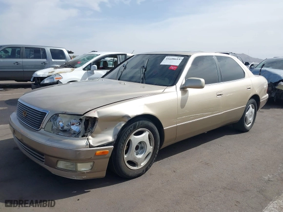 1999 Lexus LS 400 Luxury Sdn with VIN JT8BH28F6X0149026, listed as a IAAI auction lot 41698613 with 142,664 mi miles. Bid and sale history available at carsss.com. Image 17.