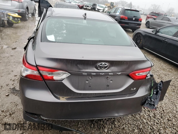 2020 Toyota Camry LE with VIN 4T1C11AK3LU984849, listed as a Copart auction lot 43397225 with 0 mi miles and Salvage Title. Bid and sale history available at carsss.com. Image 6.