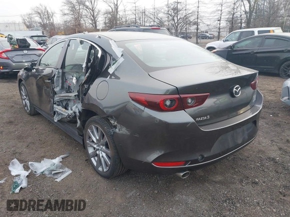 2023 Mazda 3 S Select with VIN 3MZBPABM2PM354066, listed as a IAAI auction lot 41339983 with 13,536 mi miles and . Bid and sale history available at DreamBid. Image 3.