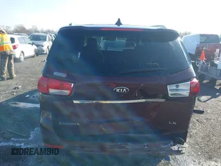2015 Kia Sedona LX with VIN KNDMB5C14F6059569, listed as a IAAI auction lot 41564739 with 167,275 mi miles. Bid and sale history available at carsss.com. Image 16.