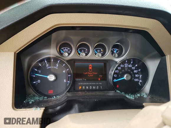 2016 Ford F-350 Lariat с VIN 1FT8W3DT0GED10959, выставлен на аукционе Copart как лот 58703555 с пробегом 105 355 миль миль и Списание • Salvage title. История ставок и продаж доступна на DreamBid. Изображение 9.