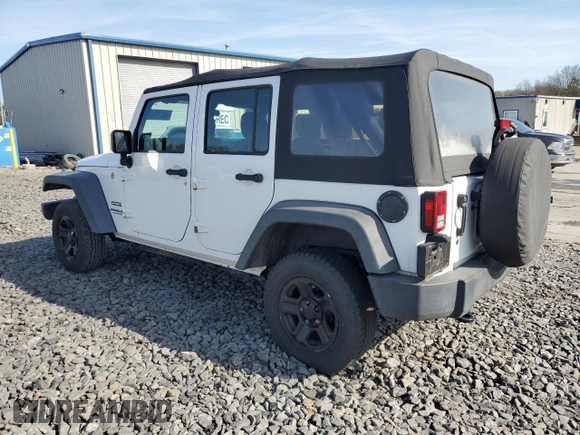 2016 Jeep Wrangler Unlimited Sport with VIN 1C4BJWDG4GL235252, listed as a Copart auction lot 54218885 with 118,849 mi miles and Salvage Title. Bid and sale history available at DreamBid. Image 2.