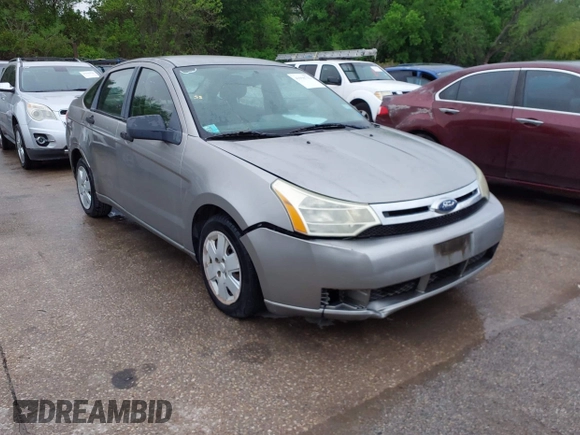 2008 Ford Focus S with VIN 1FAHP34N98W279940, listed as a IAAI auction lot 41950732 with 145,562 mi miles. Bid and sale history available at carsss.com. Image 1.