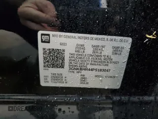 2023 Chevrolet Blazer LT с VIN 3GNKBHR44PS183047, выставлен на аукционе Copart как лот 60161605 с пробегом 66 481 миль миль и Чистый • Clean title. История ставок и продаж доступна на DreamBid. Изображение 13.