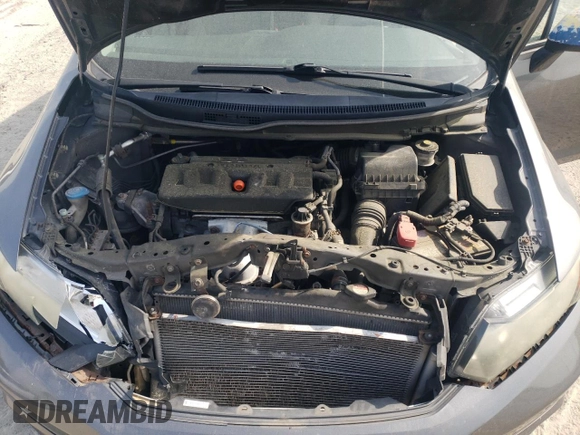 2012 Honda Civic EX with VIN 2HGFB2F81CH601657, listed as a Copart auction lot 55477085 with 152,854 mi miles and Clean Title. Bid and sale history available at DreamBid. Image 11.