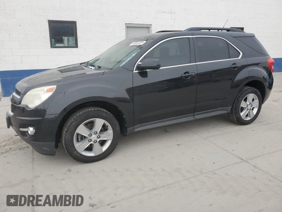 2012 Chevrolet Equinox LT w/2LT with VIN 2GNFLNE53C6109932, listed as a Copart auction lot 44002325 with 142,569 mi miles and Salvage Title. Bid and sale history available at carsss.com. Image 1.