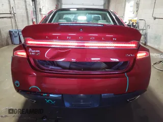 2014 Lincoln MKZ Hybrid with VIN 3LN6L2LUXER828698, listed as a Copart auction lot 52530265 with 90,601 mi miles and Salvage Title. Bid and sale history available at DreamBid. Image 6.