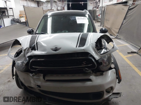 2015 MINI Countryman S with VIN WMWZC5C53FWT37722, listed as a IAAI auction lot 42151891 with 110,488 mi miles and . Bid and sale history available at DreamBid. Image 12.