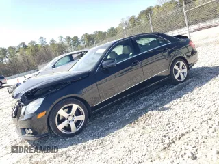 2010 Mercedes-Benz E-Class E 350 Luxury with VIN WDDHF5GB8AA096340, listed as a Copart auction lot 49796025 with 141,035 mi miles and Salvage Title. Bid and sale history available at carsss.com. Image 1.