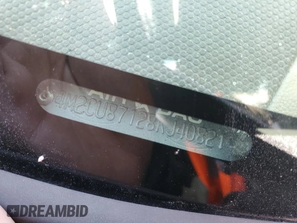 2008 Mercury Mariner Premier с VIN 4M2CU87128KJ40821, выставлен на аукционе Copart как лот 45548105 с пробегом 57 712 миль миль и Списание • Salvage title. История ставок и продаж доступна на DreamBid. Изображение 15.