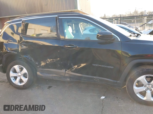 2021 Jeep Compass Latitude with VIN 3C4NJDBB4MT600215, listed as a IAAI auction lot 41335717 with 78,473 mi miles and . Bid and sale history available at DreamBid. Image 6.