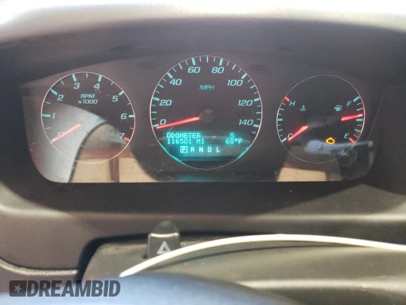 2013 Chevrolet Impala LTZ with VIN 2G1WC5E39D1213033, listed as a Copart auction lot 56330515 with 116,501 mi miles and Clean Title. Bid and sale history available at DreamBid. Image 9.