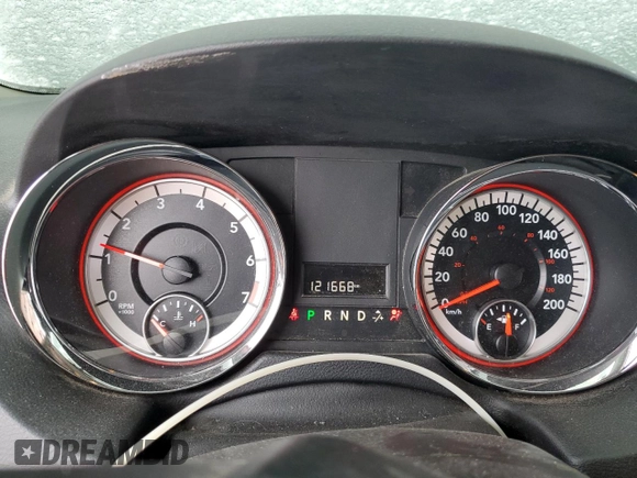 2016 Dodge Grand Caravan SE Plus with VIN 2C4RDGBG6GR332023, listed as a Copart auction lot 46459625 with 121,668 mi miles and Clean title. Bid and sale history available at DreamBid. Image 9.