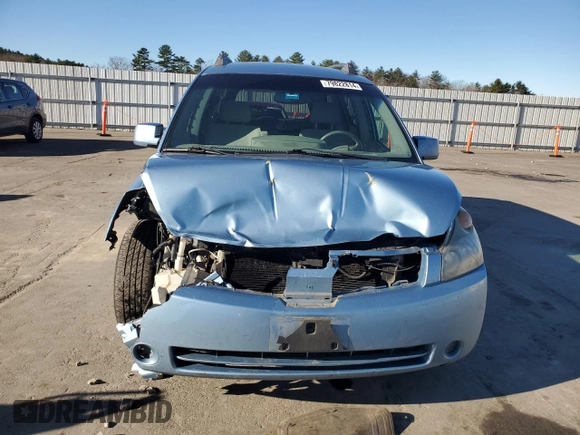 2004 Nissan Quest SE with VIN 5N1BV28U14N331087, listed as a Copart auction lot 79822814 with 190,637 mi miles and Salvage Title. Bid and sale history available at carsss.com. Image 5.