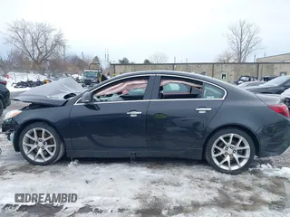 2014 Buick Regal GS with VIN 2G4GU5GX3E9228974, listed as a IAAI auction lot 41690040 with 102,322 mi miles and . Bid and sale history available at DreamBid. Image 15.