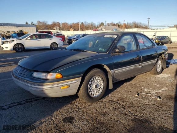 1993 Chrysler Concorde with VIN 2C3EL56T9PH636017, listed as a Copart auction lot 80644804 with 124,677 mi miles and Salvage Title. Bid and sale history available at carsss.com. Image 1.