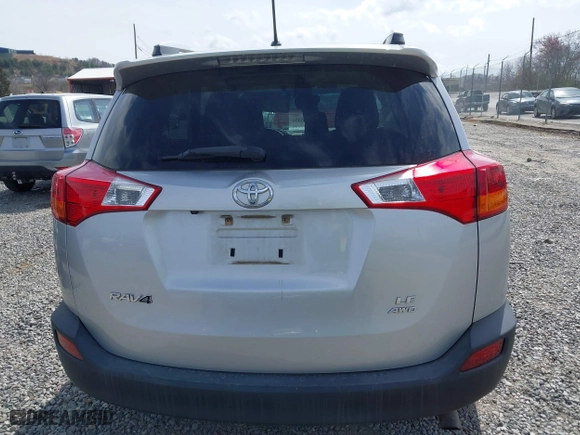 2014 Toyota RAV4 LE with VIN JTMBFREV9ED095397, listed as a IAAI auction lot 41866606 with 100,290 mi miles. Bid and sale history available at carsss.com. Image 16.