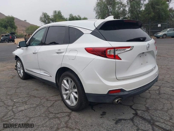 2020 Acura RDX with VIN 5J8TC1H35LL022346, listed as a IAAI auction lot 41170065 with 55,907 mi miles. Bid and sale history available at carsss.com. Image 3.
