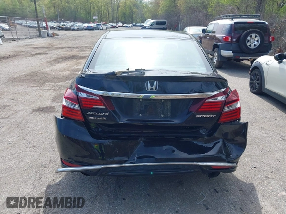 2016 Honda Accord Sport with VIN 1HGCR2F51GA061994, listed as a IAAI auction lot 42179004 with 117,880 mi miles and . Bid and sale history available at DreamBid. Image 16.