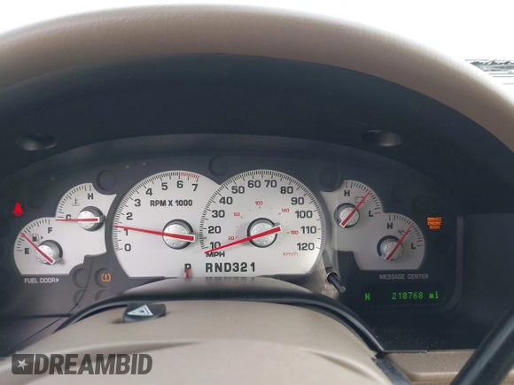 2004 Mercury Mountaineer Convenience z VIN 4M2ZU86K84ZJ52753, wystawiony jako IAAI lot #41611159 z przebiegiem 210 768 mil mil oraz . Historia ofert i sprzedaży dostępna na DreamBid. Obrazek 7.
