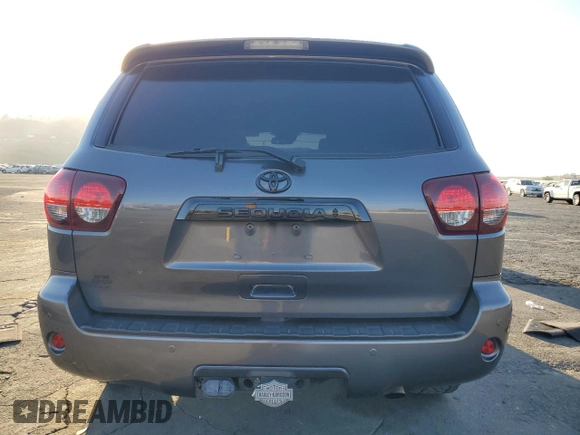 2021 Toyota Sequoia TRD Sport with VIN 5TDCY5B19MS184074, listed as a Copart auction lot 41535935 with 104,810 mi miles and Salvage Title. Bid and sale history available at carsss.com. Image 6.