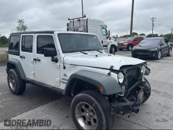 2013 Jeep Wrangler Unlimited Sport with VIN 1C4BJWDG6DL582321, listed as a Copart auction lot 61109125 with 182,953 mi miles and Clean title. Bid and sale history available at DreamBid. Image 1.