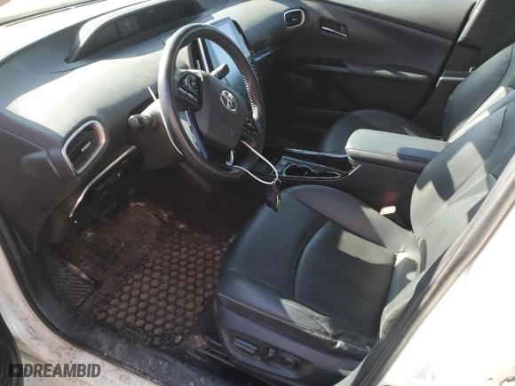 2020 Toyota Prius Prime LE with VIN JTDKARFP3L3125267, listed as a Copart auction lot 50621395 with 88,796 mi miles and Salvage Title. Bid and sale history available at carsss.com. Image 7.
