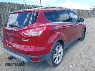 2013 Ford Escape Titanium with VIN 1FMCU0J94DUD49297, listed as a IAAI auction lot 42052161 with 95,420 mi miles. Bid and sale history available at carsss.com. Image 4.