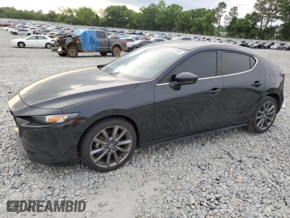 2020 Mazda 3 with VIN JM1BPALM2L1158699, listed as a Copart auction lot 53919195 with 60,401 mi miles and Salvage title. Bid and sale history available at DreamBid. Image 1.