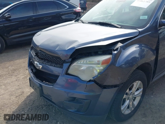 2013 Chevrolet Equinox LT with VIN 2GNALDEK5D6278216, listed as a IAAI auction lot 41861789 with 157,256 mi miles and . Bid and sale history available at carsss.com. Image 6.