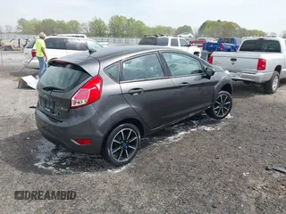 2017 Ford Fiesta SE with VIN 3FADP4EJ7HM163989, listed as a IAAI auction lot 41912798 with 81,827 mi miles. Bid and sale history available at carsss.com. Image 4.