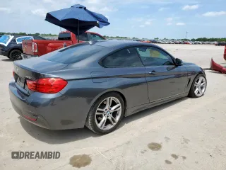 2015 BMW 4 Series 428i z VIN WBA3N3C50FK234690, wystawiony jako Copart lot #60149125 z przebiegiem 53 878 mil mil oraz Szkoda całkowita • Salvage title. Historia ofert i sprzedaży dostępna na DreamBid. Obrazek 3.