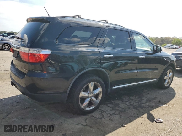 2011 Dodge Durango Citadel with VIN 1D4SE5GT8BC696005, listed as a Copart auction lot 50691195 with 132,545 mi miles and Clean Title. Bid and sale history available at carsss.com. Image 3.