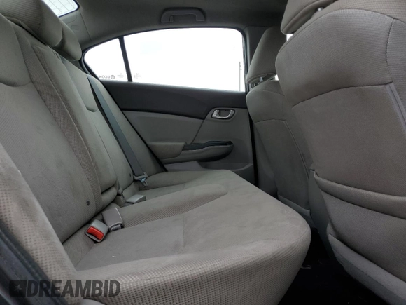 2012 Honda Civic EX with VIN 2HGFB2F88CH554322, listed as a Copart auction lot 55303165 with 192,132 mi miles and Salvage Title. Bid and sale history available at DreamBid. Image 10.