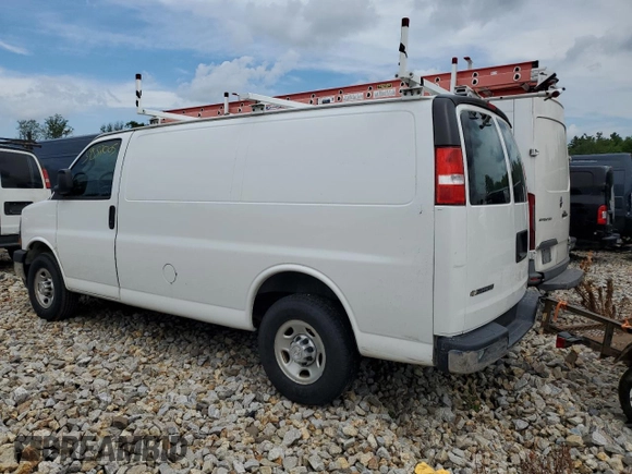 2019 Chevrolet Express Cargo with VIN 1GCWGAFG1K1195734, listed as a Copart auction lot 59552005 with 177,501 mi miles and Clean title. Bid and sale history available at DreamBid. Image 2.