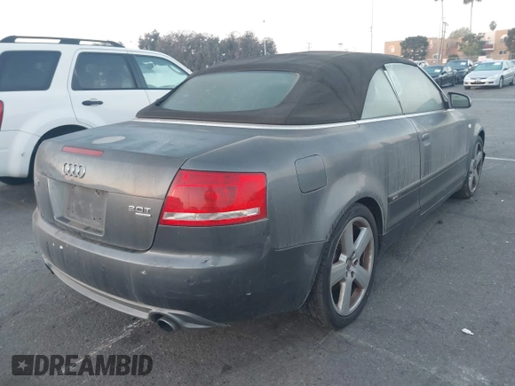2009 Audi A4 2.0T with VIN WAUDF48H69K010872, listed as a IAAI auction lot 41375112 with 98,710 mi miles. Bid and sale history available at carsss.com. Image 4.