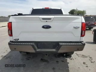 2019 Ford F-150 XL with VIN 1FTEW1E51KFB58751, listed as a Copart auction lot 50058755 with 102,411 mi miles and Salvage Title. Bid and sale history available at carsss.com. Image 6.
