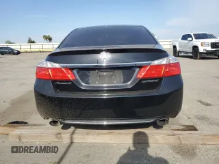 2013 Honda Accord Sport with VIN 1HGCR2F59DA000744, listed as a Copart auction lot 54780135 with 135,850 mi miles and Salvage Title. Bid and sale history available at DreamBid. Image 6.