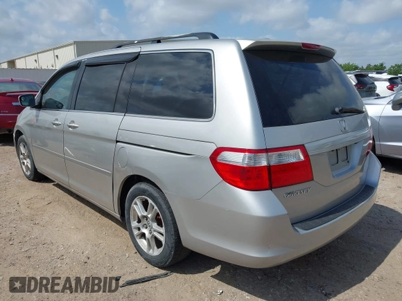 2007 Honda Odyssey EX-L z VIN 5FNRL38797B413208, wystawiony jako IAAI lot #42290074 z przebiegiem 196 678 mil mil oraz . Historia ofert i sprzedaży dostępna na DreamBid. Obrazek 3.