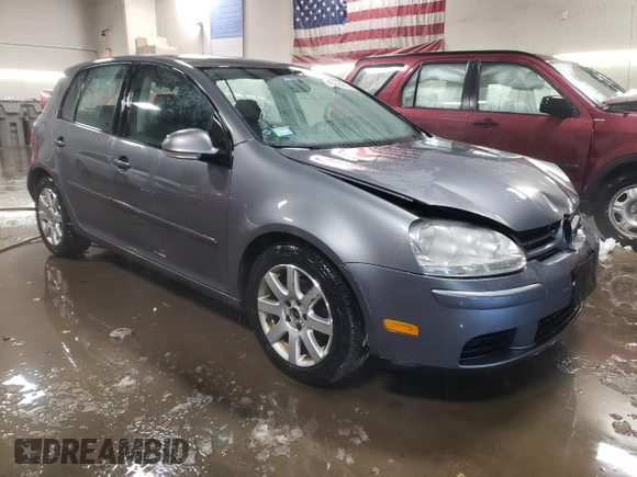 2008 Volkswagen Rabbit S with VIN WVWDA71K68W182500, listed as a Copart auction lot 45414015 with 172,078 mi miles and Salvage title. Bid and sale history available at DreamBid. Image 4.
