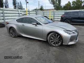 2021 Lexus RC with VIN JTHD85EC9M5006171, listed as a Copart auction lot 49482335 with 55,011 mi miles and Salvage Title. Bid and sale history available at carsss.com. Image 4.