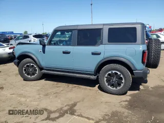 2022 Ford Bronco with VIN 1FMDE5BH3NLA92077, listed as a Copart auction lot 54380065 with 69,360 mi miles and Clean title. Bid and sale history available at DreamBid. Image 2.
