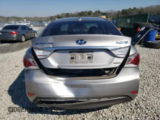 2013 Hyundai Sonata Hybrid with VIN KMHEC4A45DA100256, listed as a Copart auction lot 48744145 with 74,753 mi miles and Salvage Title. Bid and sale history available at carsss.com. Image 6.