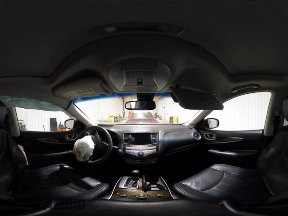 2014 Infiniti QX60 with VIN 5N1AL0MM9EC536455, listed as a IAAI auction lot 41400259 with 142,309 mi miles. Bid and sale history available at carsss.com. Image 19.