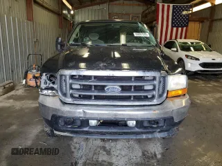 2001 Ford Super Duty F-250 XL with VIN 1FTNX21L81ED76472, listed as a Copart auction lot 46897535 with 124,250 mi miles and Salvage Title. Bid and sale history available at carsss.com. Image 5.